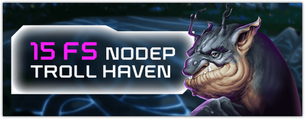 15 Free Spins in Troll Haven